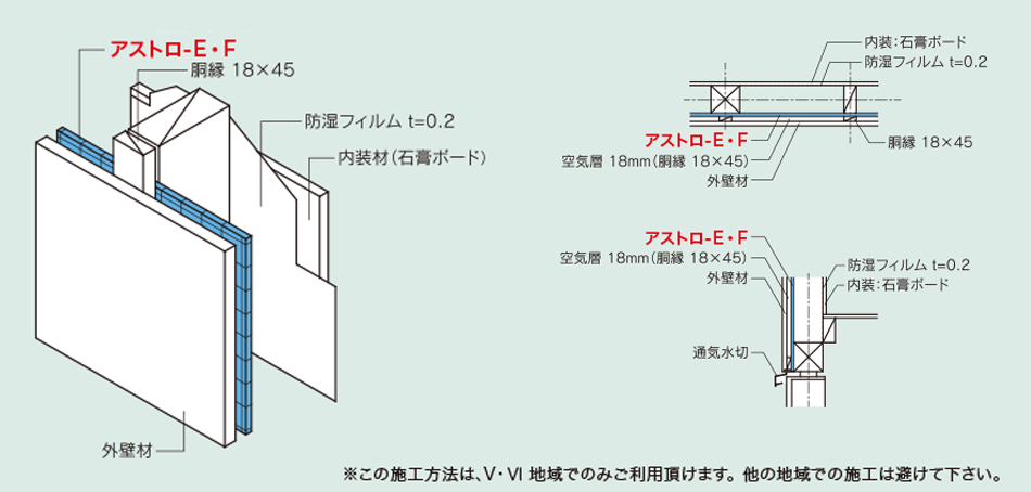 V・IV 地域用参考施工図(温暖地域仕様)