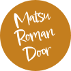 matsu roman door label