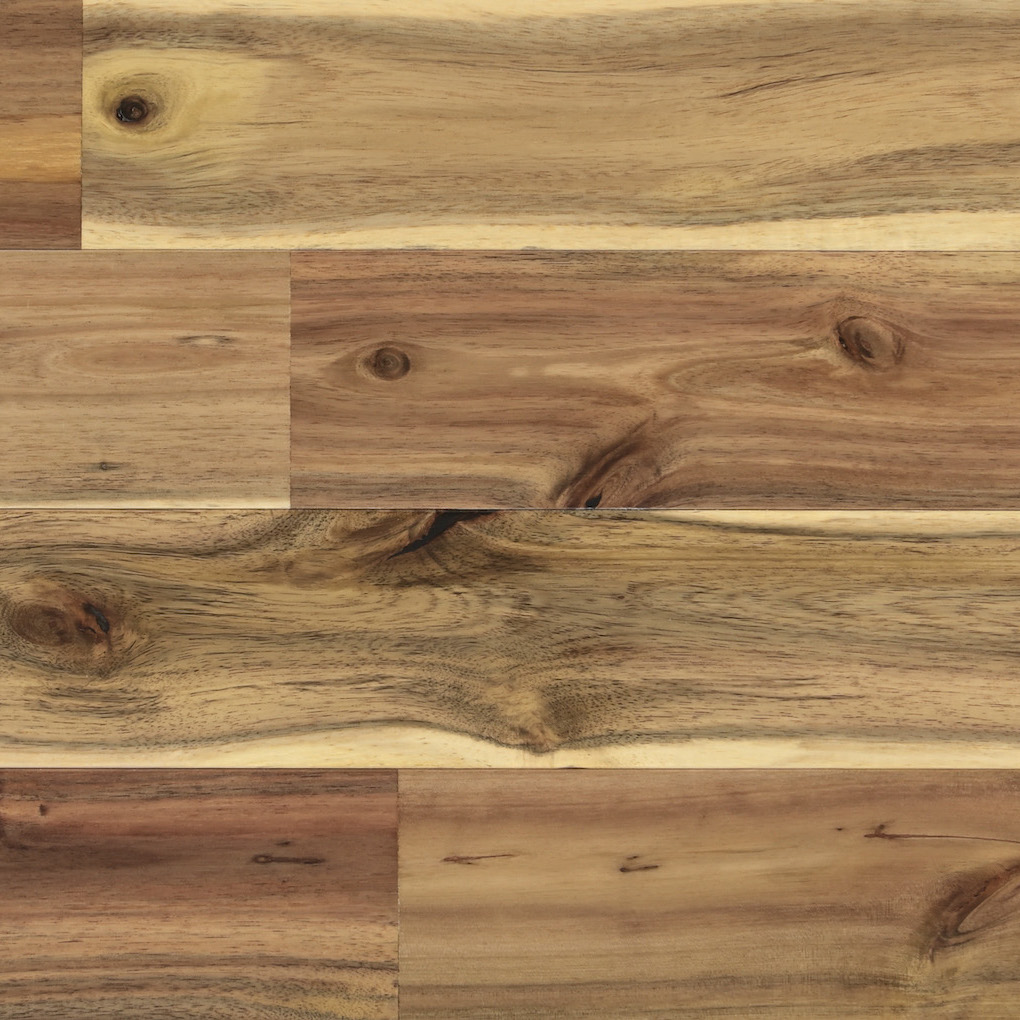 ビッグリーフアカシア こってり ウレタン塗装（クリア） フローリング